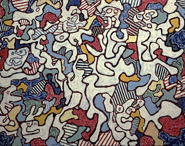 Jean Dubuffet, Untitled, 1963, Private Collection. Image: © Peter Willi / Bridgeman Images, Artwork: © ADAGP, Paris and DACS, London 2022